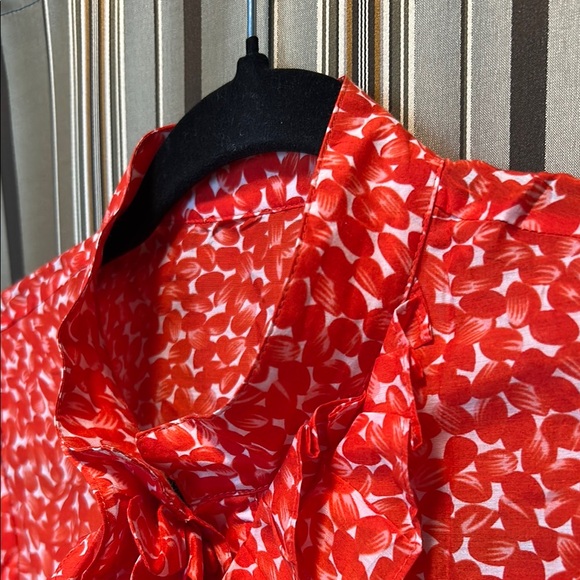 Women's Ruffle Blouse - Picture 5 of 15